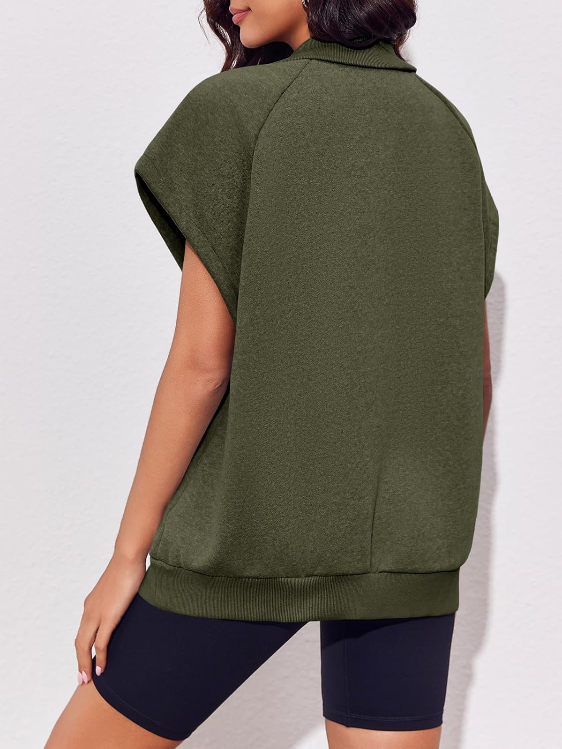 Gilet sans manches zippé femme avec poches - Image 13