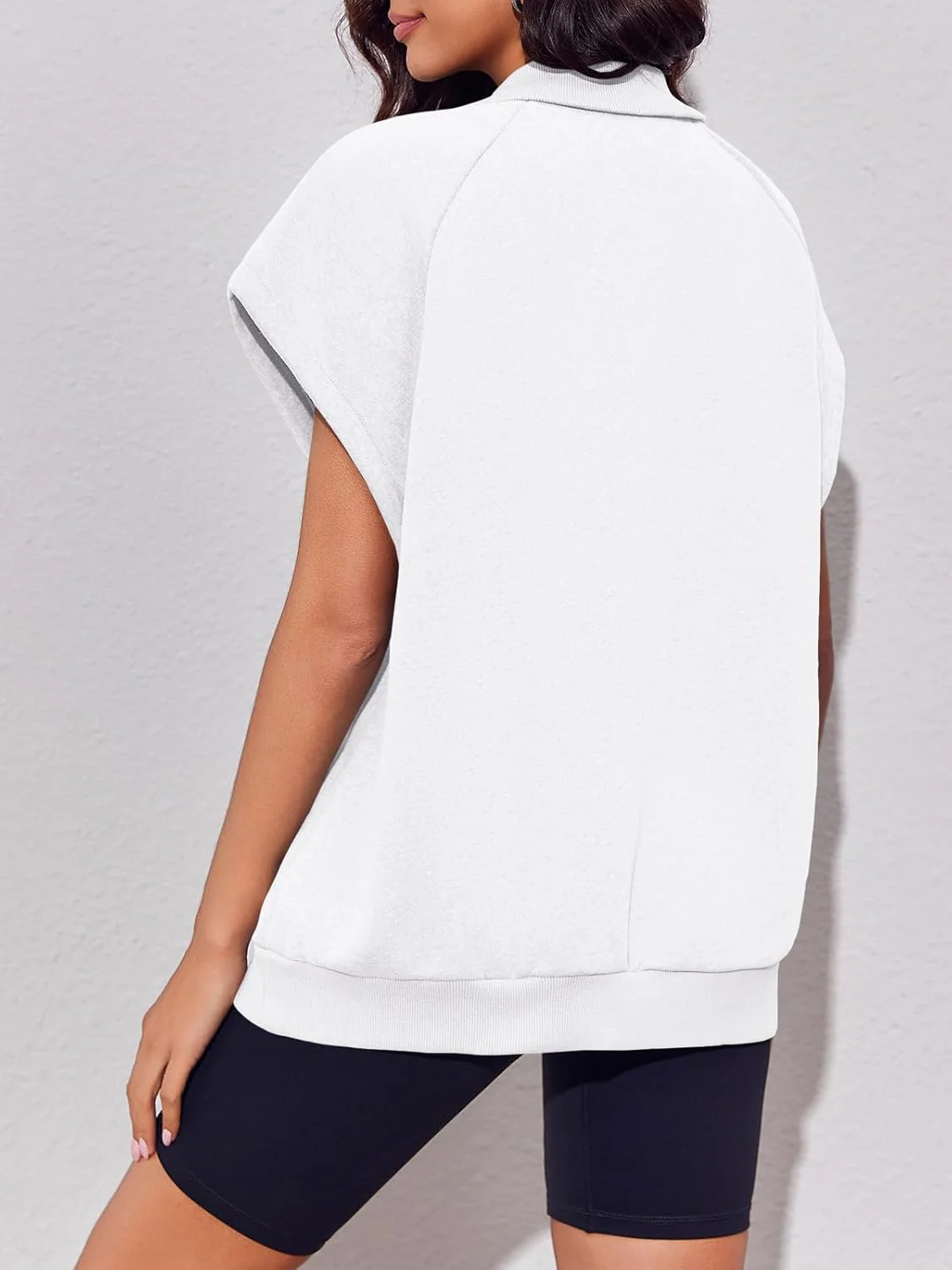 Gilet sans manches zippé femme avec poches - Image 17