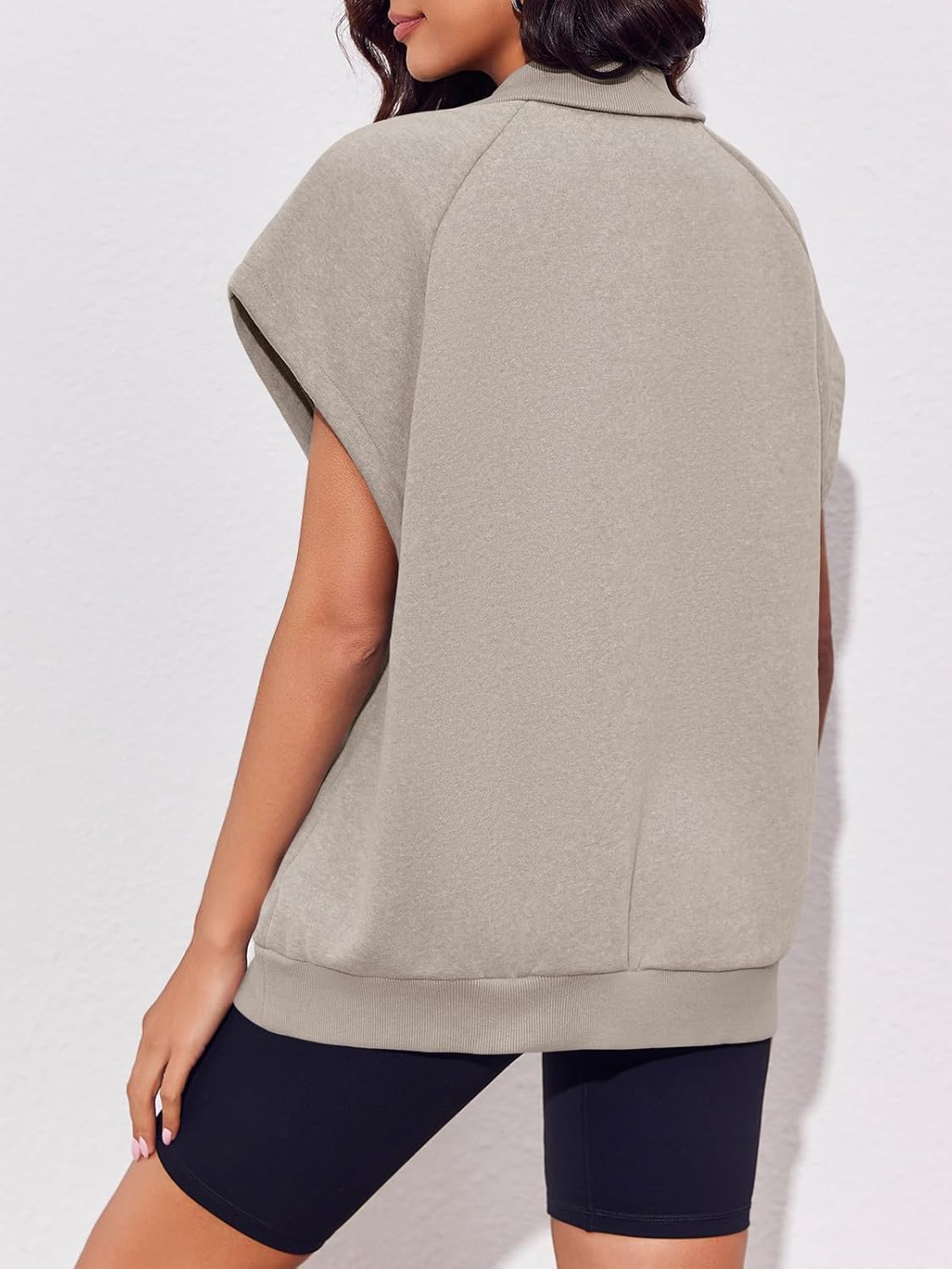 Gilet sans manches zippé femme avec poches - Image 20