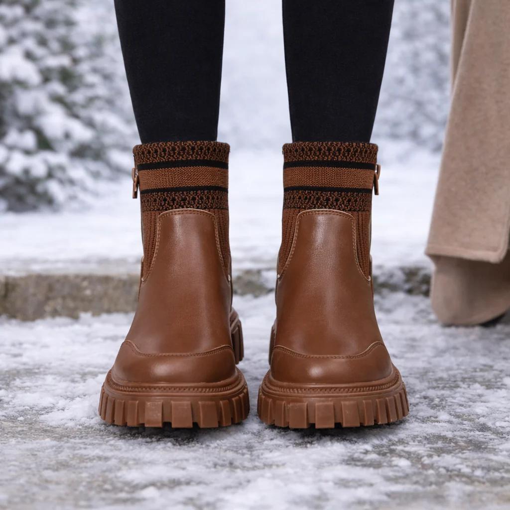 Lauren – Bottes à semelle épaisse et fermeture éclair latérale - Image 6