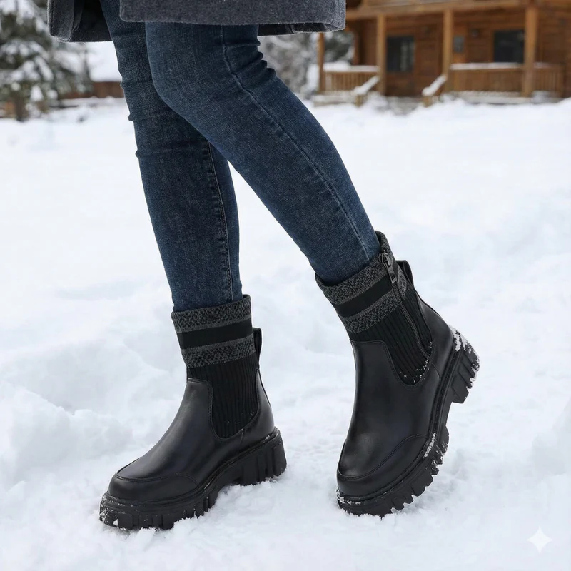 Lauren – Bottes à semelle épaisse et fermeture éclair latérale - Image 7