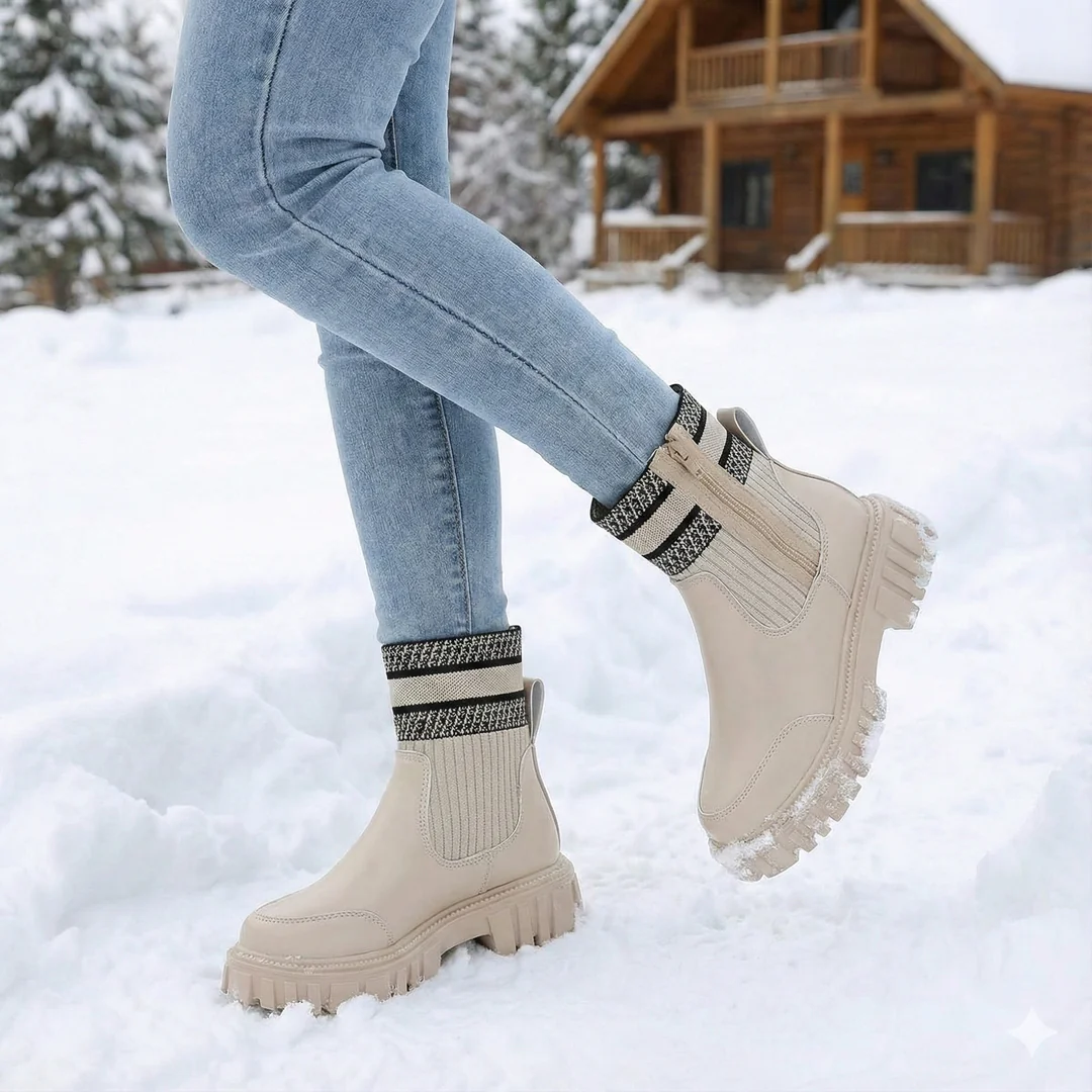 Lauren – Bottes à semelle épaisse et fermeture éclair latérale - Image 9