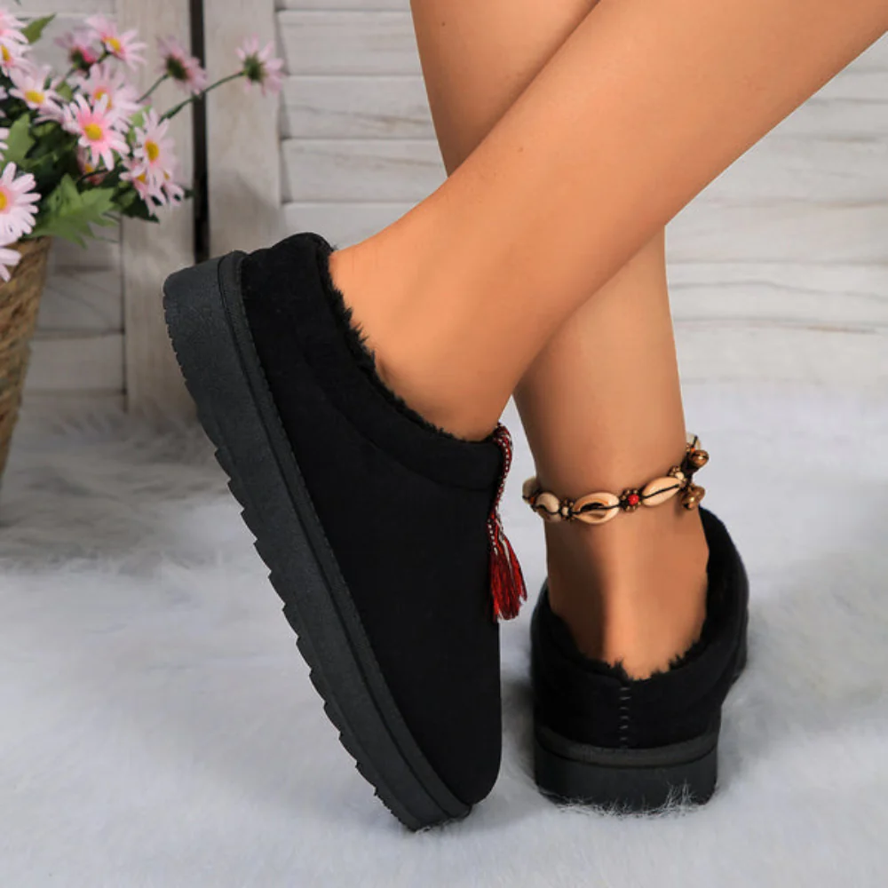 Chaussons slip-on femme doublure polaire - Image 6