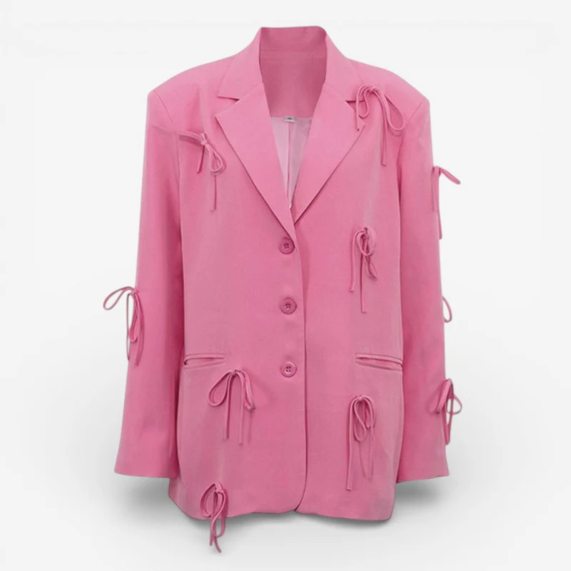 Lauren – Manteau à manches longues avec boutons et poches