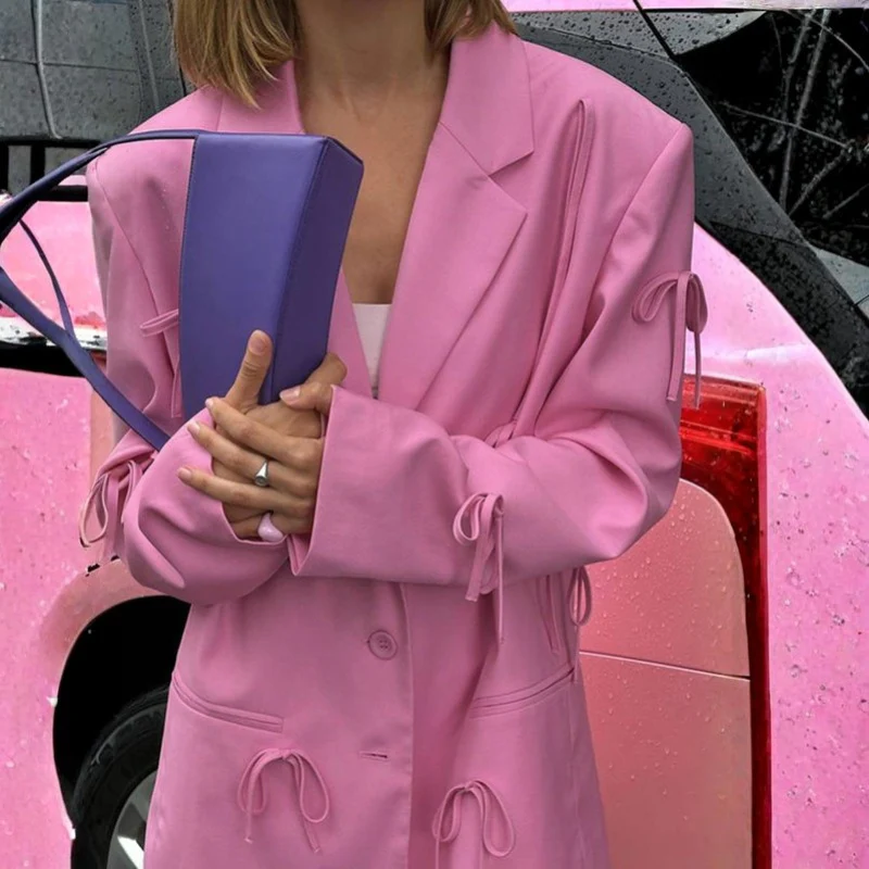 Lauren – Manteau à manches longues avec boutons et poches - Image 2