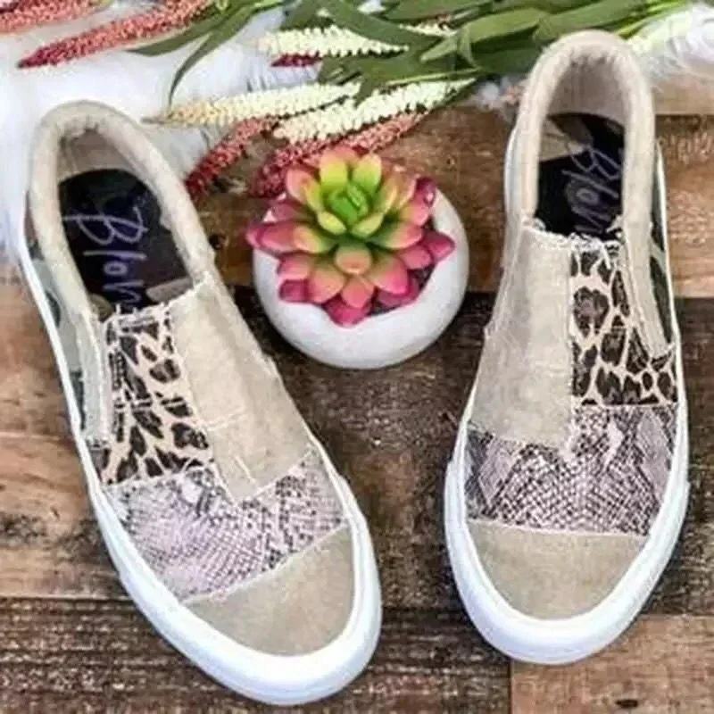 Layla – Baskets tendance à enfiler avec imprimé léopard et design élégant - Image 6