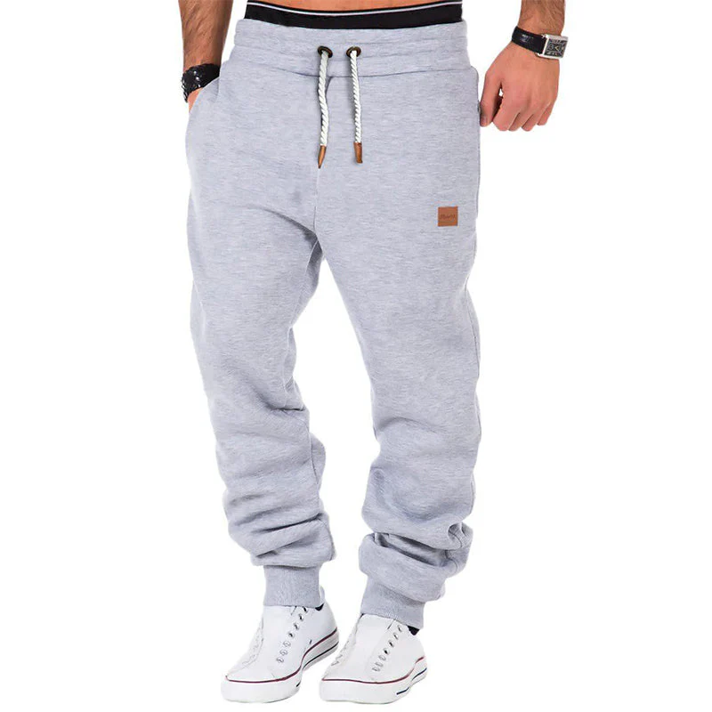 Pantalon de jogging décontracté avec taille réglable et coupe fuselée - Image 3