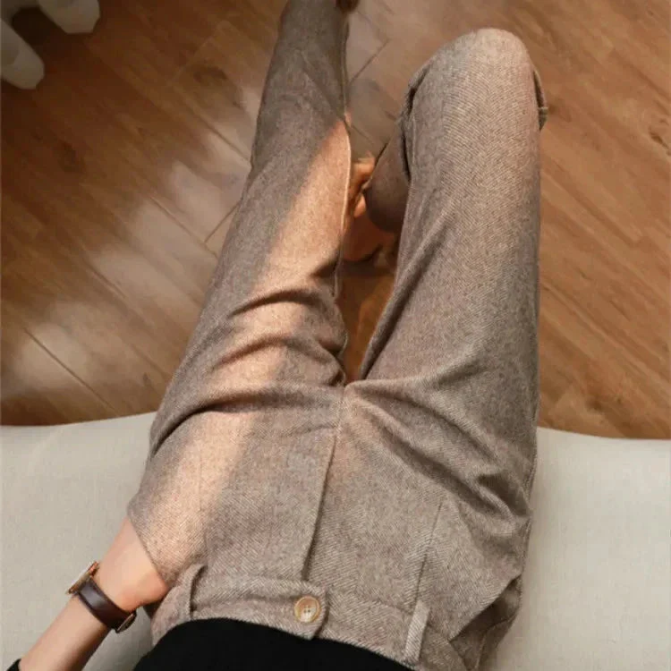 Leo - Pantalon Plissé Élégant pour un Style Polyvalent - Image 5