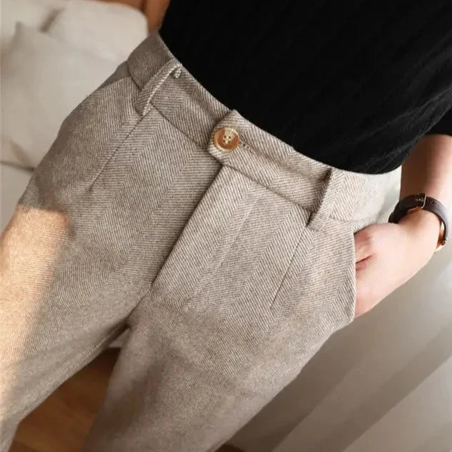 Leo - Pantalon Plissé Élégant pour un Style Polyvalent - Image 8