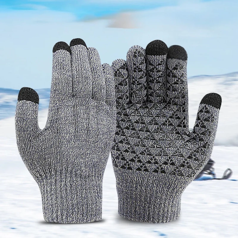 Lia – Gants Élégants à Paume Texturée avec Doigts Compatibles Écran Tactile - Image 4