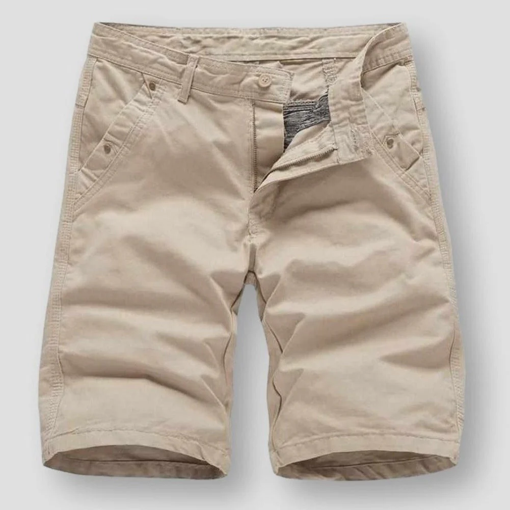 Short cargo polyvalent avec plusieurs poches et coupe décontractée - Image 5
