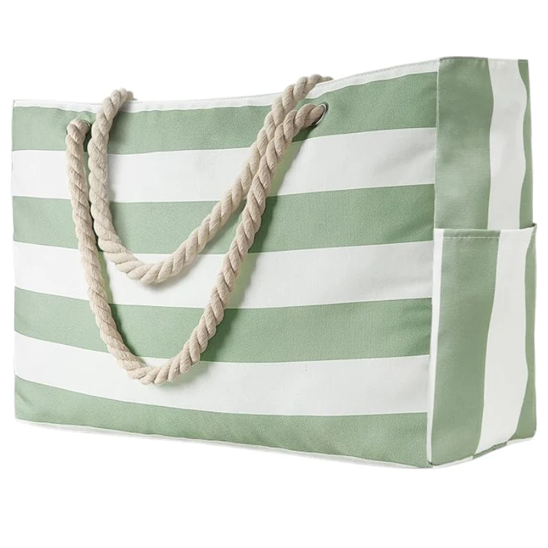 Grand sac fourre-tout avec fermeture éclair sécurisée