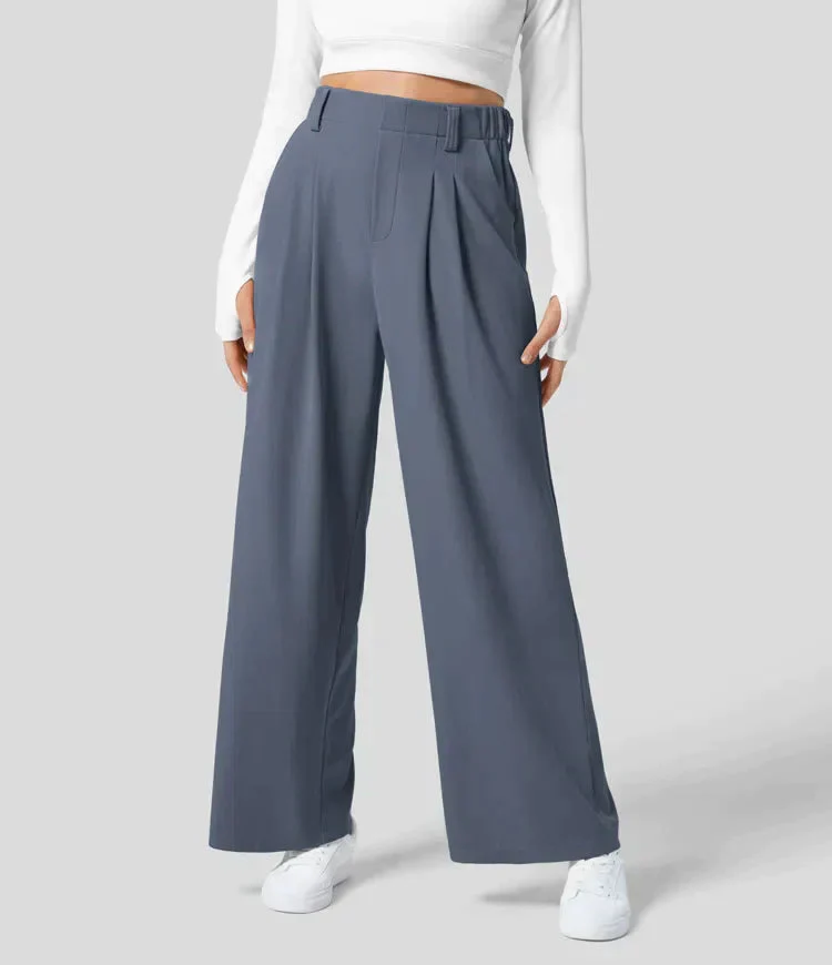 Lily - Pantalon taille haute élégant coupe ajustée - Image 3