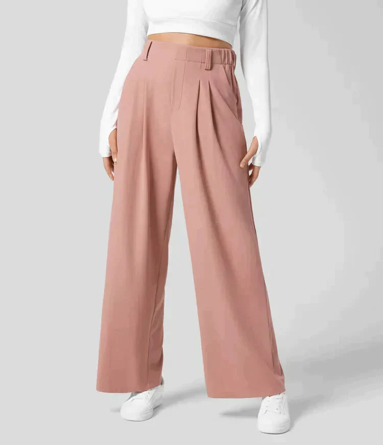 Lily - Pantalon taille haute élégant coupe ajustée - Image 4