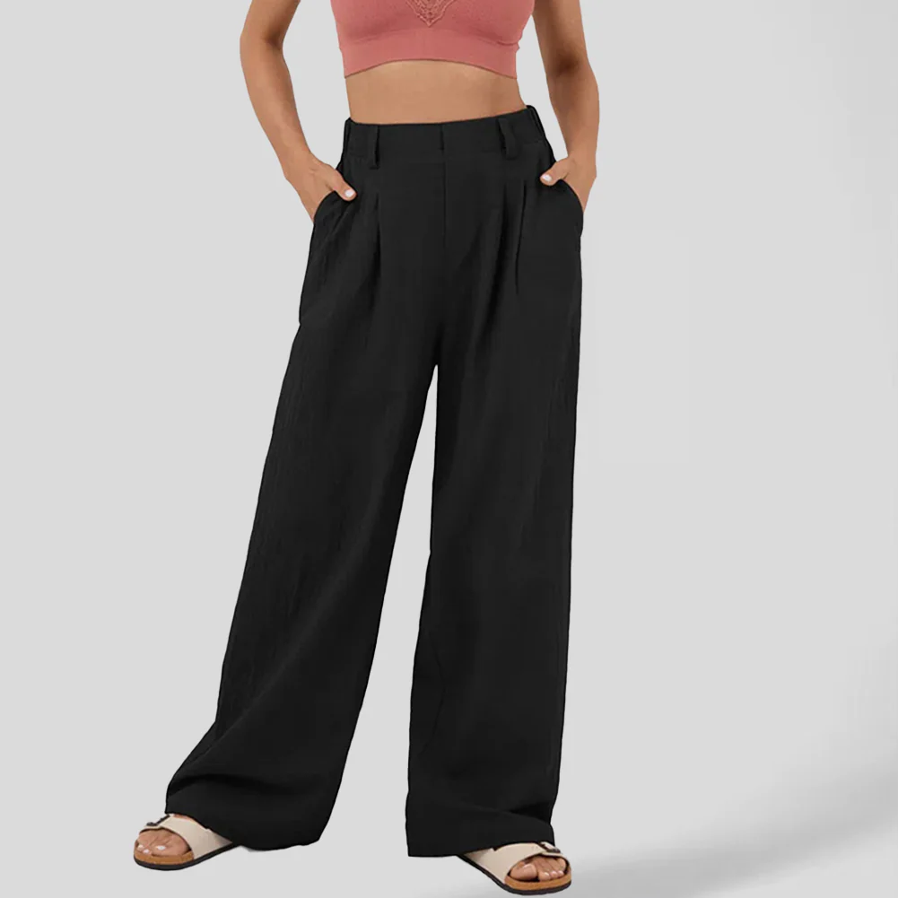 Lily - Pantalon taille haute élégant coupe ajustée - Image 7