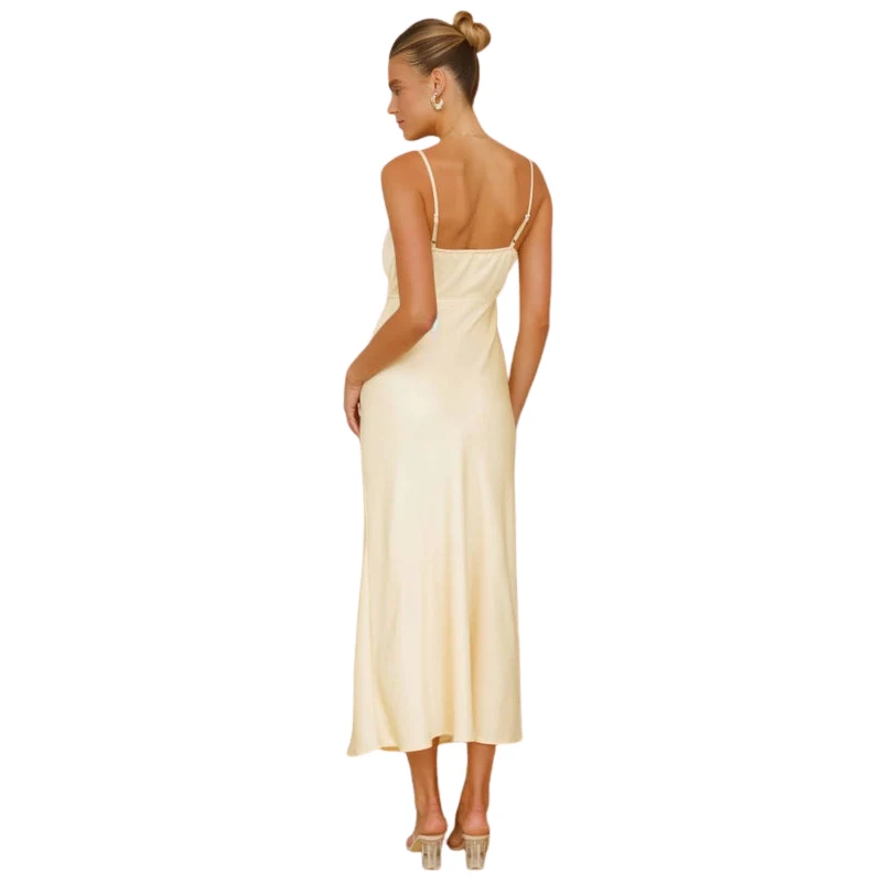 Robe maxi sans manches avec bretelles ajustables - Image 7