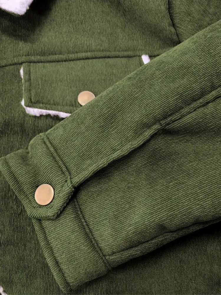 Veste d'hiver chaude avec col classique - Image 13