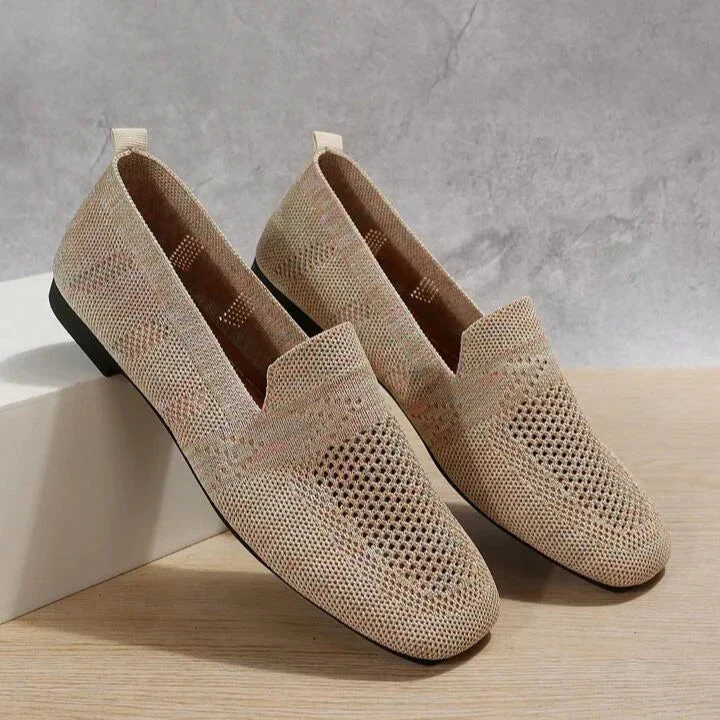 Chaussures plates femme légères en mesh respirant - Image 21