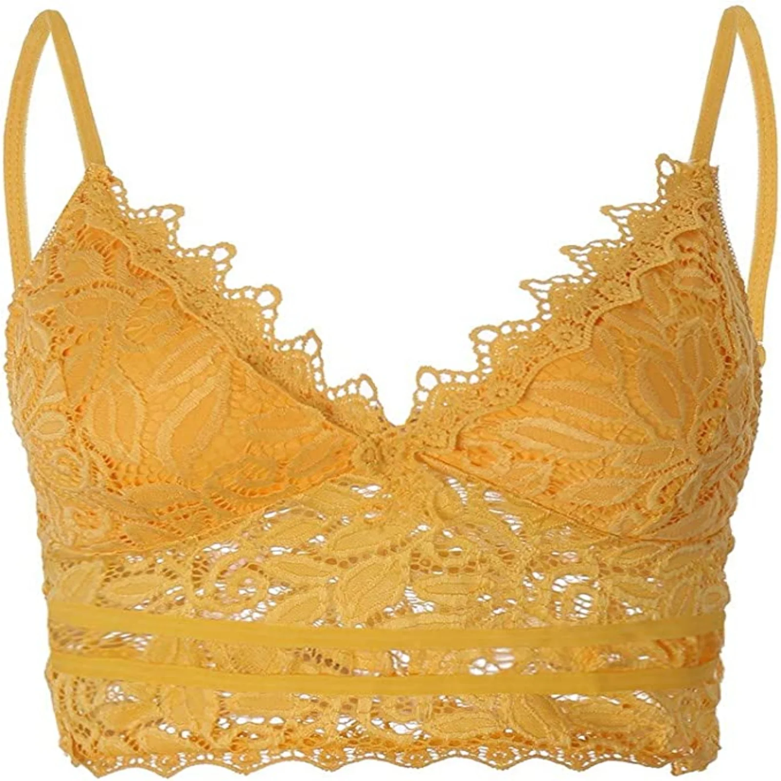 Top femme en maille transparente col V coupe ajustée - Image 10