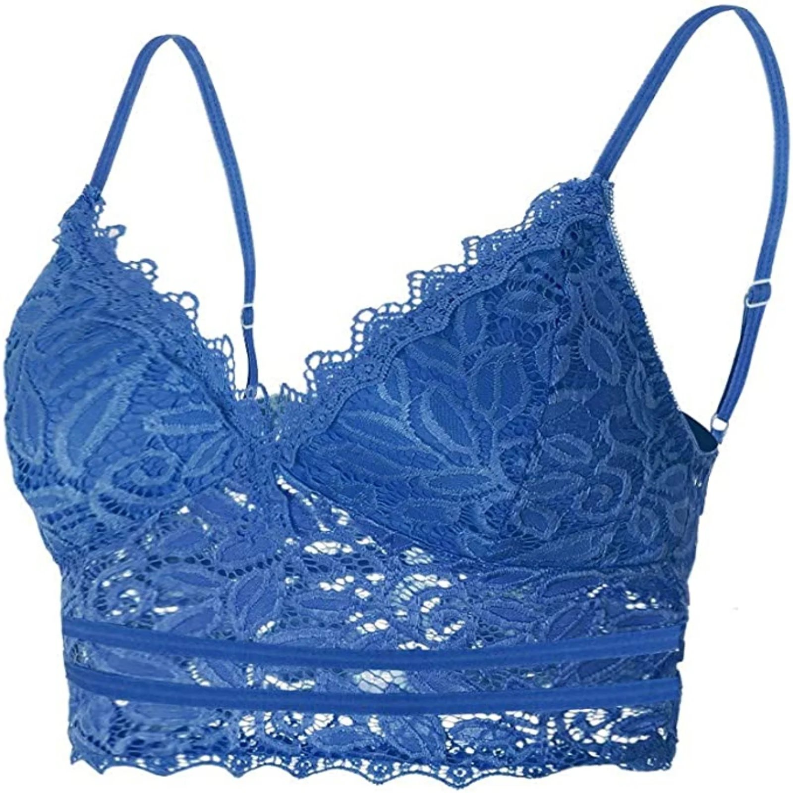 Top femme en maille transparente col V coupe ajustée - Image 21