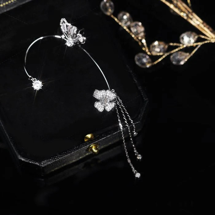 Boucles d’oreilles Linda à clip sans perçage - Image 3