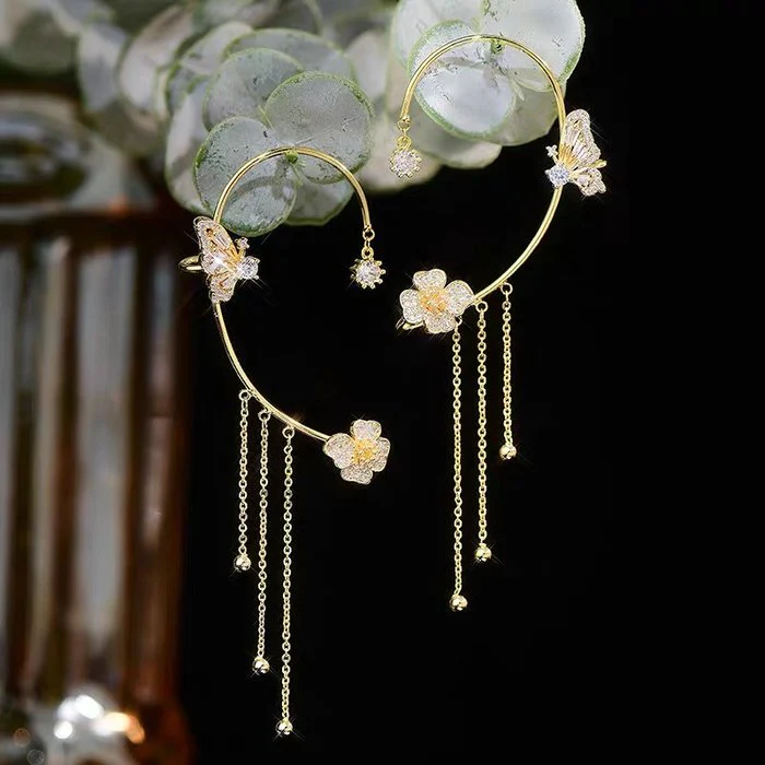 Boucles d’oreilles Linda à clip sans perçage - Image 4