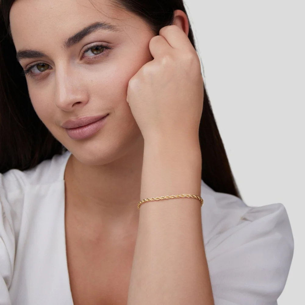 Bracelet Élégant Tressé - Image 4