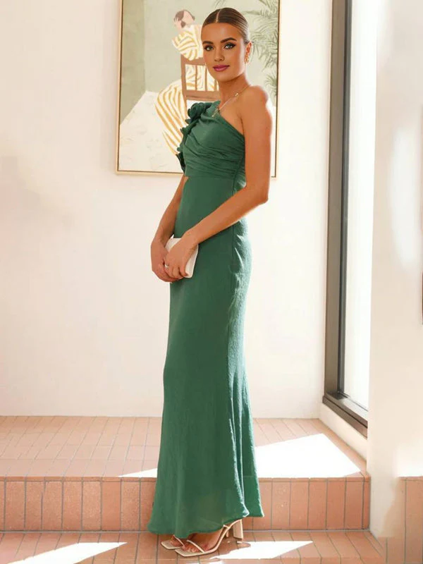 Robe longue Liora une épaule avec découpes - Image 17