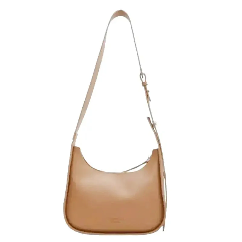 Sac bandoulière classique en cuir avec bandoulière réglable - Image 3