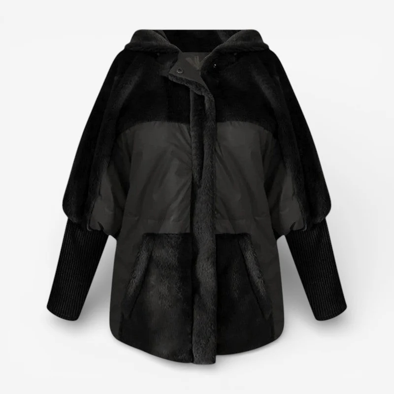 Liora – Veste zippée à capuche et manches longues avec poches latérales