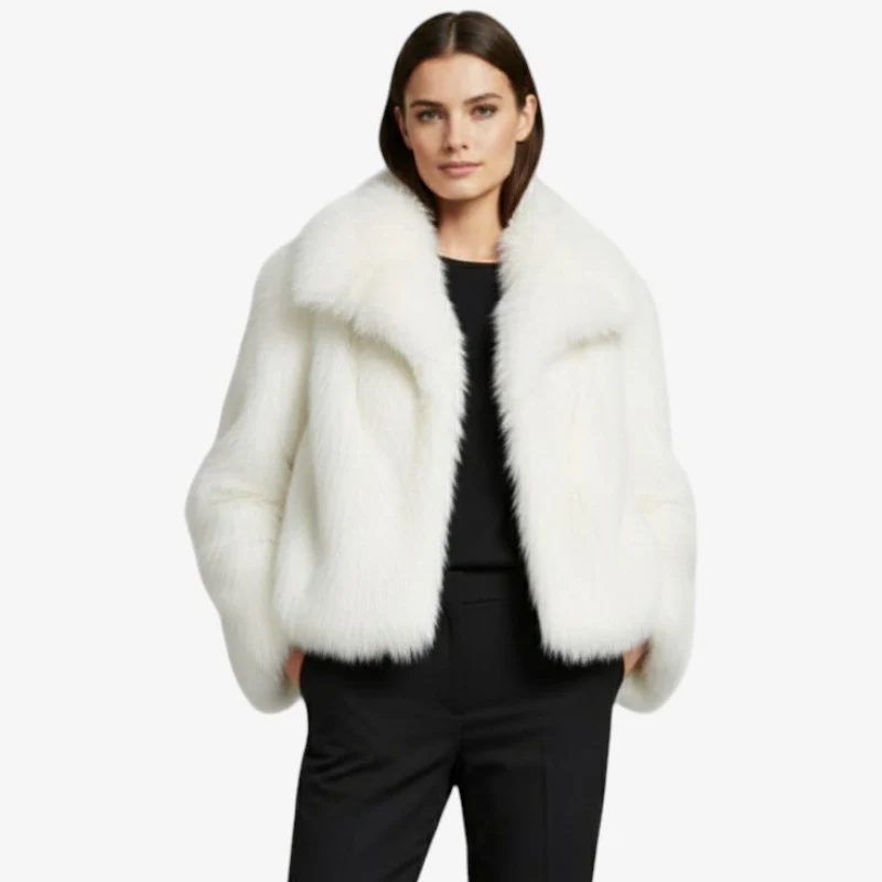 Veste ample en fausse fourrure - Image 6