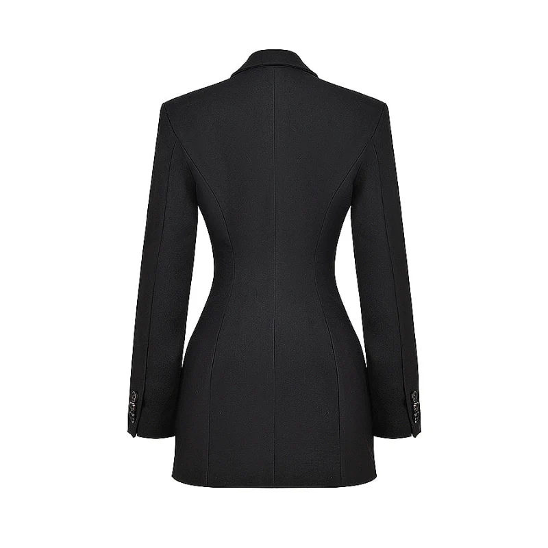 Blazer femme classique manches longues - Image 3