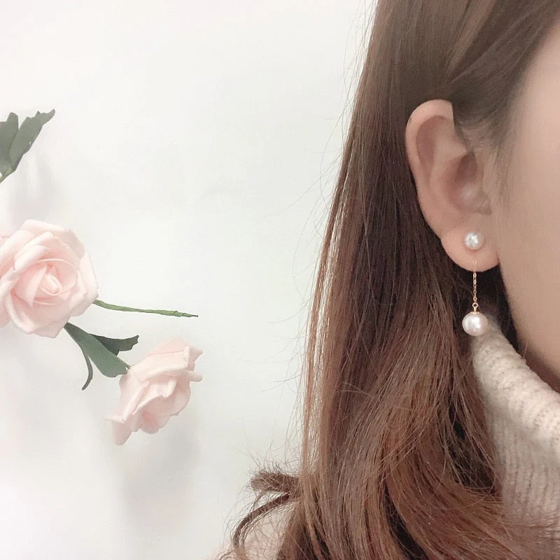 Lisa - Boucles d'oreilles en perles luxueuses - Image 2
