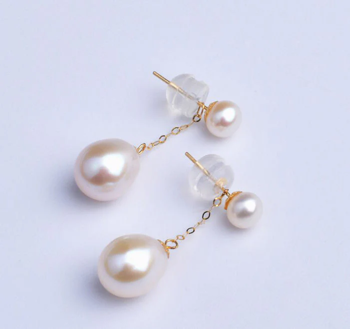 Lisa - Boucles d'oreilles en perles luxueuses - Image 3