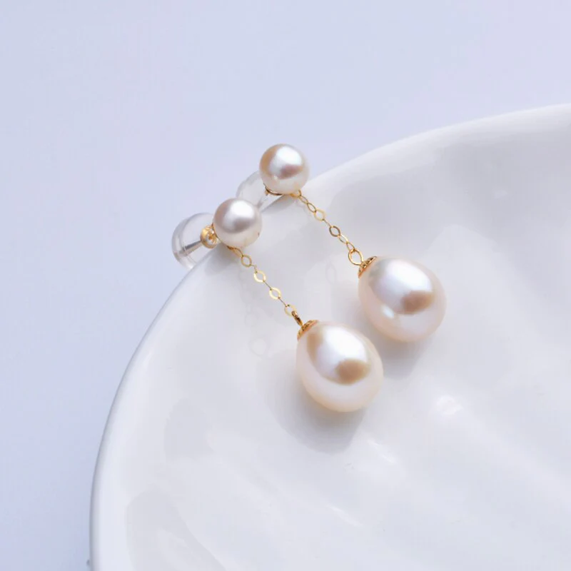 Lisa - Boucles d'oreilles en perles luxueuses - Image 4