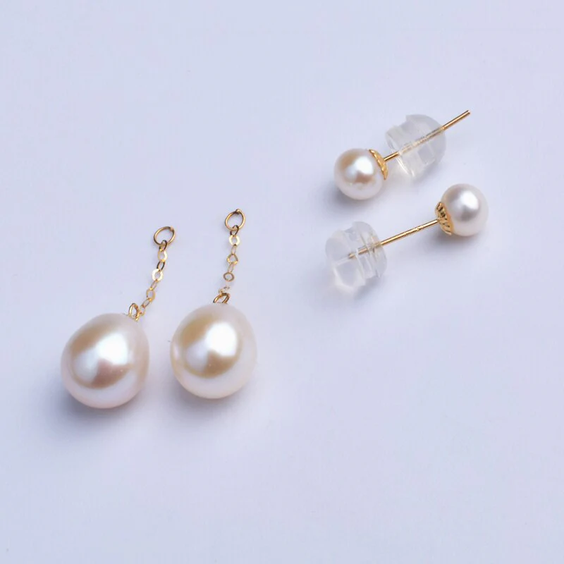 Lisa - Boucles d'oreilles en perles luxueuses - Image 5
