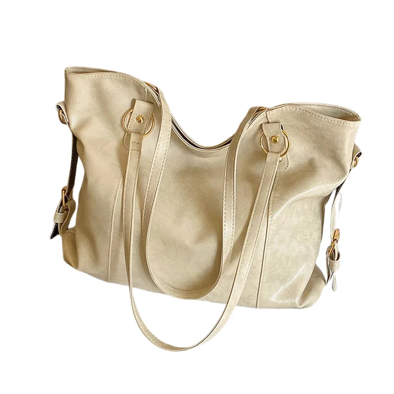 Sac bandoulière minimaliste souple avec bandoulière croisée réglable - Image 3
