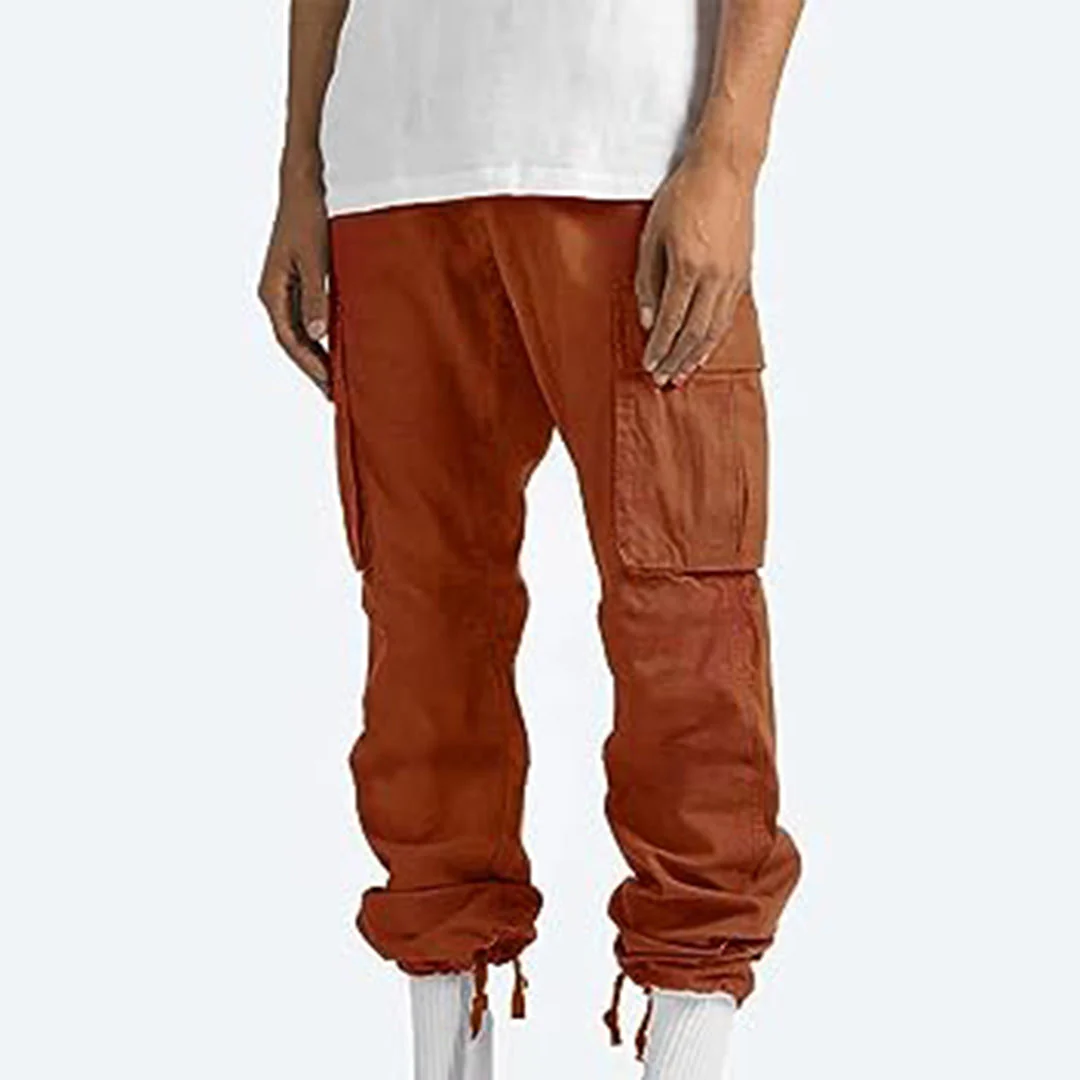 Pantalon cargo homme à multiples poches - Image 4