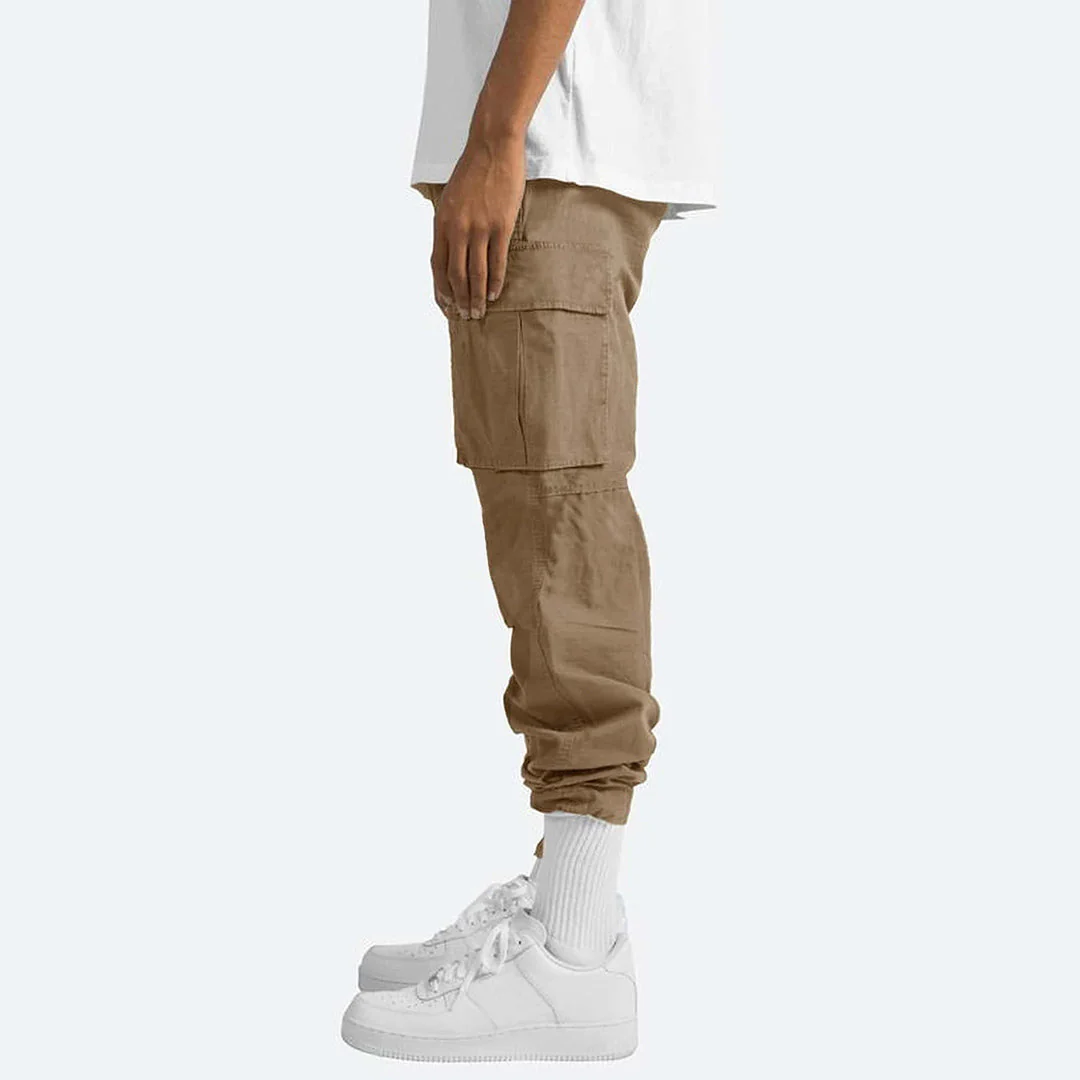 Pantalon cargo homme à multiples poches - Image 8