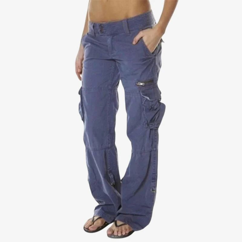 Pantalon cargo femme Lori jambes larges - Image 2