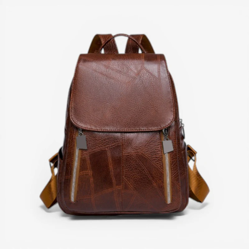 Louna – Sac à dos grande capacité avec fermeture éclair et poignée supérieure