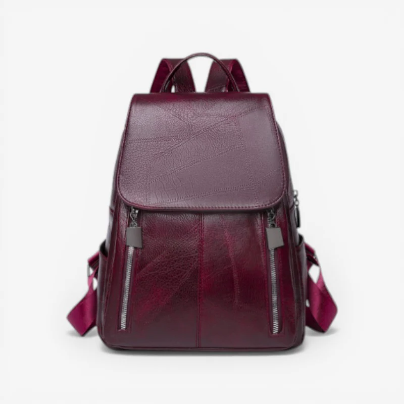 Louna – Sac à dos grande capacité avec fermeture éclair et poignée supérieure - Image 3