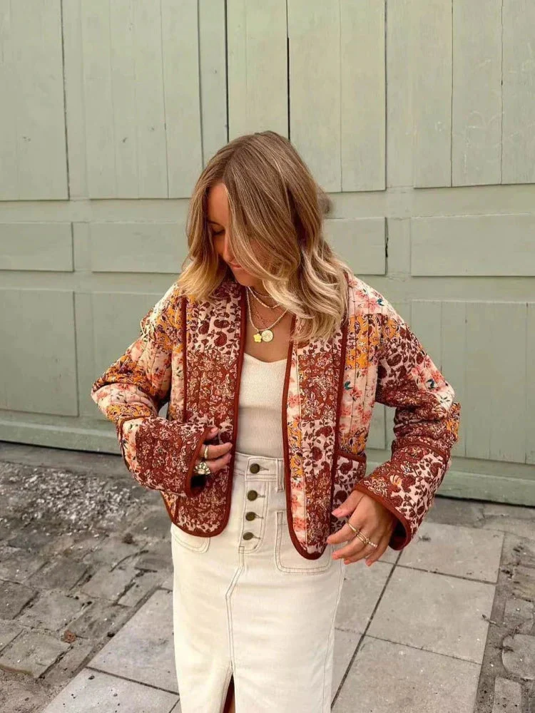 Veste vintage à carreaux doux pour un style sans effort - Image 5