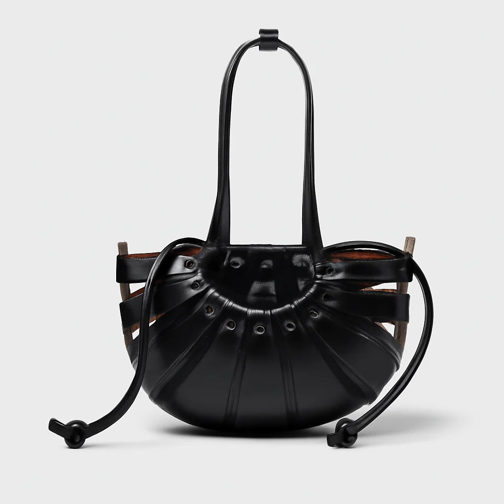 Sac de plage crossbody en cuir avec bandoulières ajustables