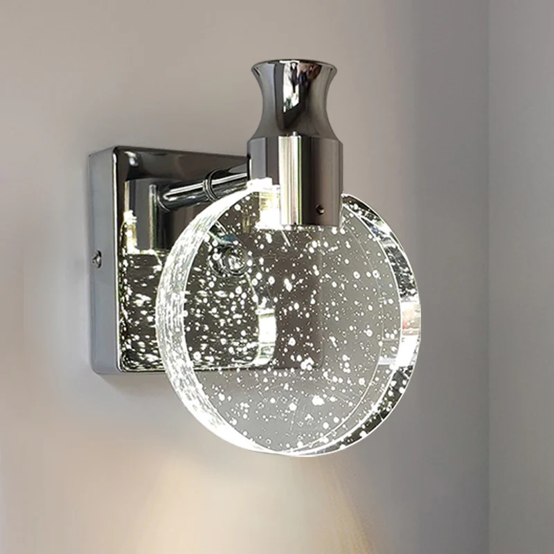 Lampe murale LED ronde en acier - Image 7