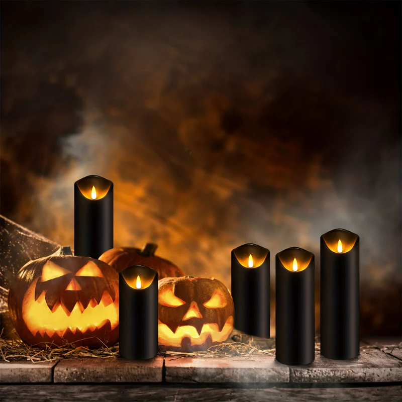 Lot de 5 bougies LED sans flamme - Image 3