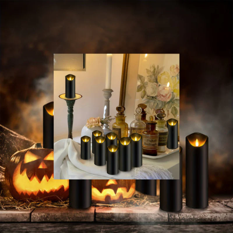 Lot de 5 bougies LED sans flamme - Image 4