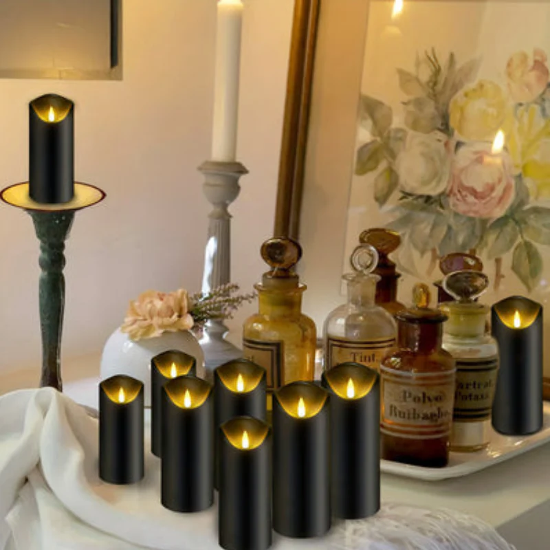 Lot de 5 bougies LED sans flamme - Image 5