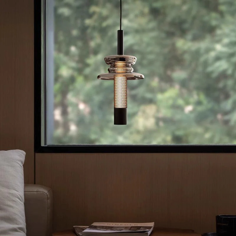 LED hanglamp met geometrisch trellis design - Image 2