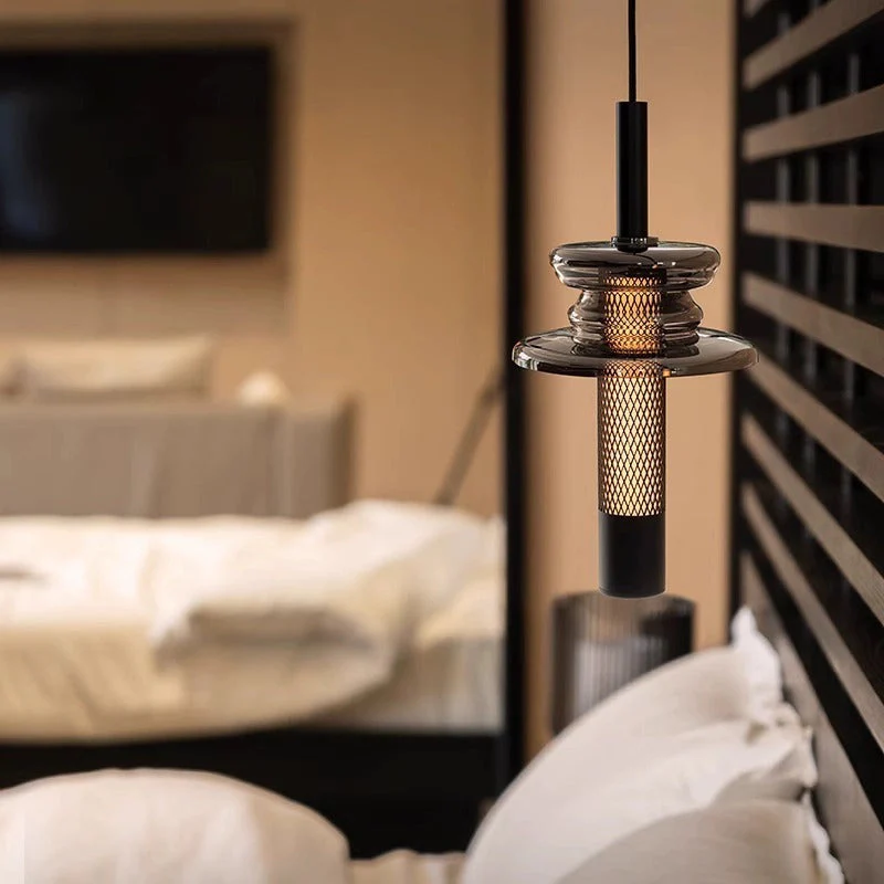 LED hanglamp met geometrisch trellis design - Image 4